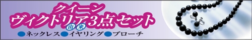 クィーンヴィクトリア由来ジェット３点セット