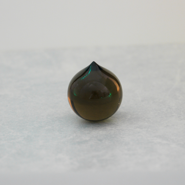 マニ宝珠 煙水晶 スモーキークォーツ 茶水晶 摩尼宝珠